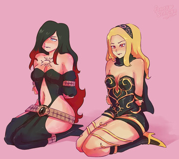 Gravity Rush x Dirty Pair cover