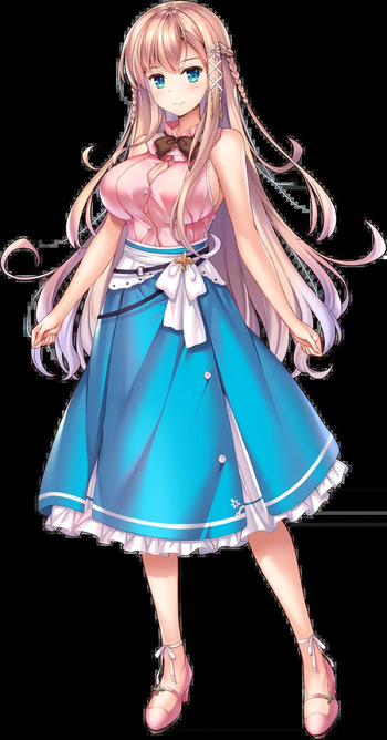 Yuukyuu no Campanella  Clelia cover