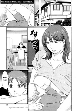[Takasugi Kou] Nee, Mama | Les tétons de maman (Kindan no Haha-Ana) [French] [Serviteur] [Decensored]