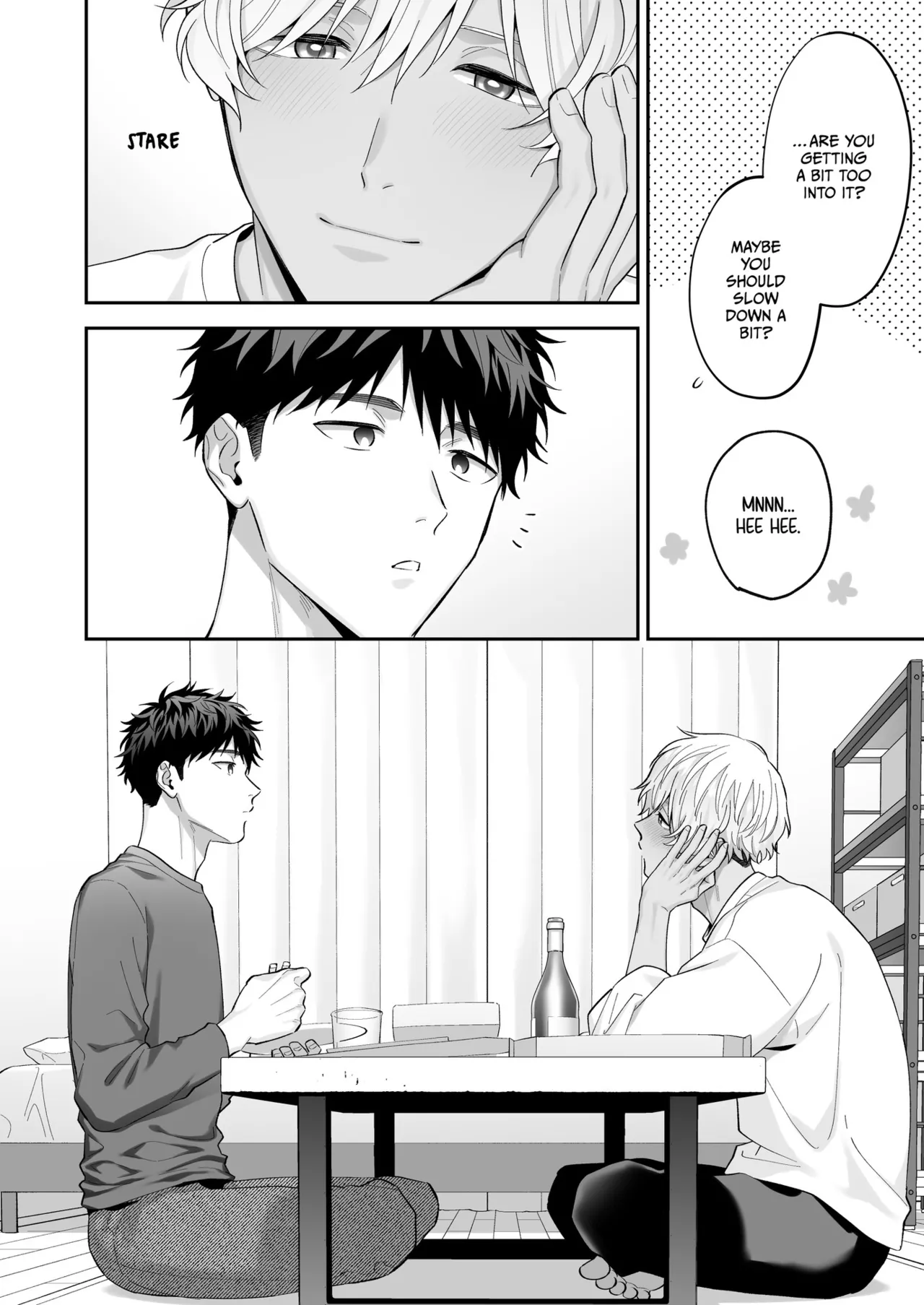 Tachi mo Dekiru Shiro-kun ni Oshiri Kaihatsu Sareru Hanashi | Shiro Can Top, Too! My Anal Training Story page 8 full