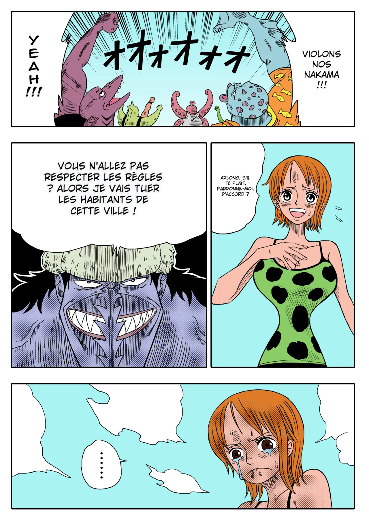 Nami vs Arlong page 7 full