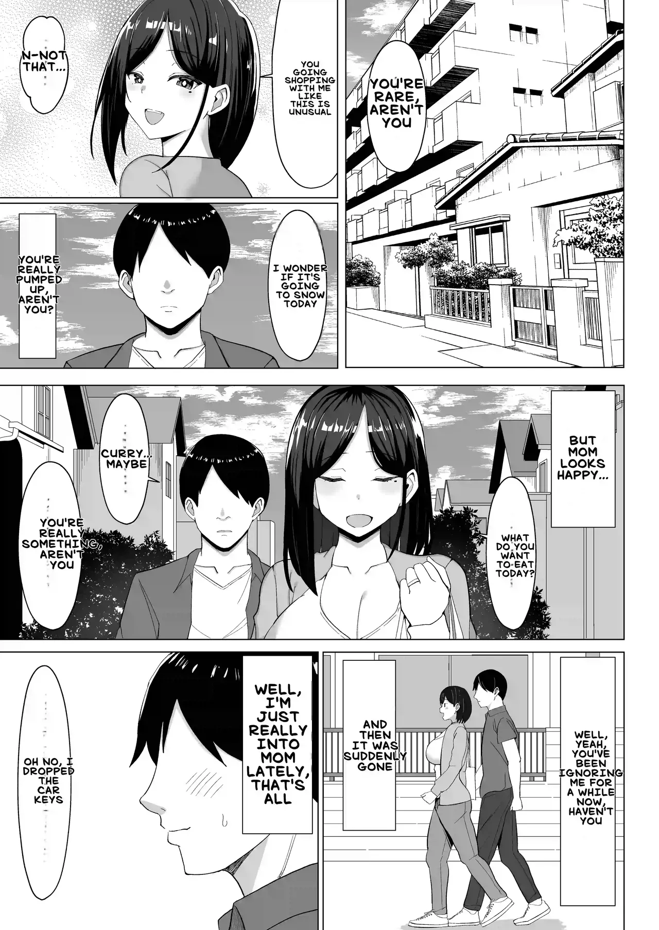 Kaa-chan to Sex Shinai to Derarenai Heya ~Kuchiurusai Haha to Hankouki no Ore~ page 10 full