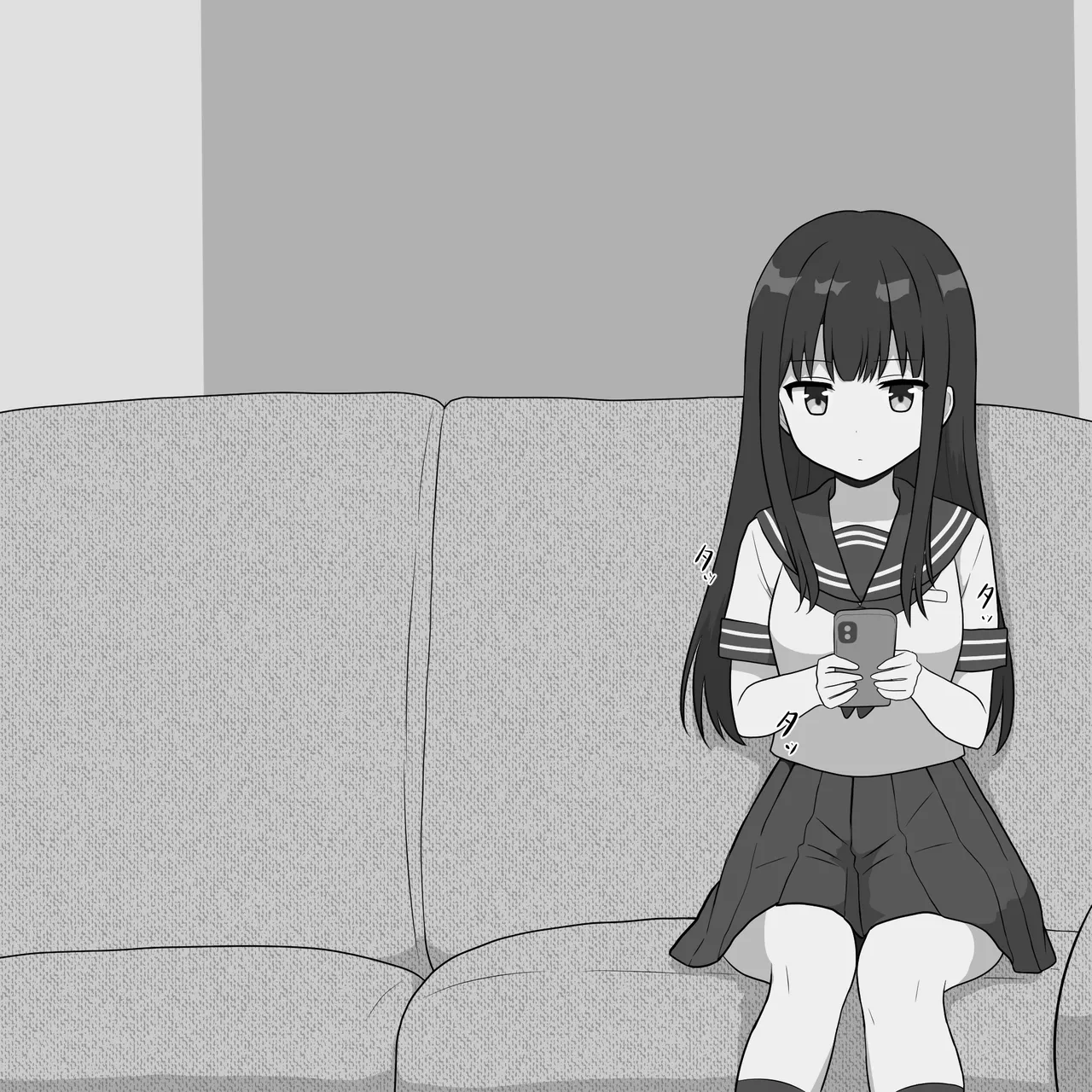 Jibun no Penisu o Kimochiyoku Suru Tame no Tada no Ana to Omowa Rete Iru Onanoko page 2 full