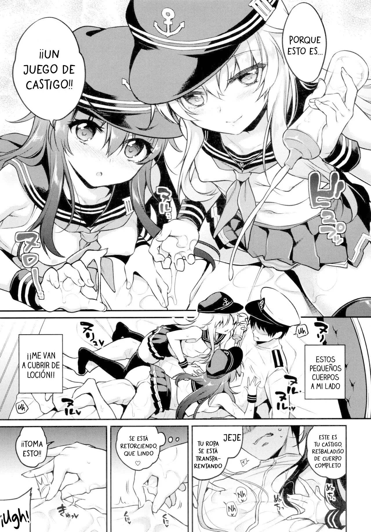 Akatsuki Hibiki-chan x Gyaku Batsu Game - Akatsuki-chan y Hibiki-chan x Juego de castigo inverso page 6 full