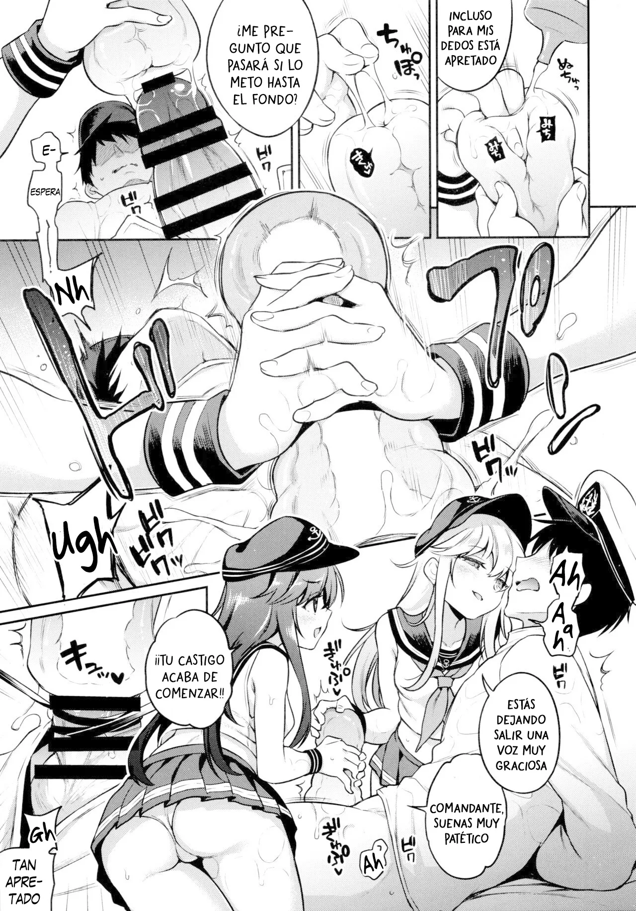 Akatsuki Hibiki-chan x Gyaku Batsu Game - Akatsuki-chan y Hibiki-chan x Juego de castigo inverso page 8 full