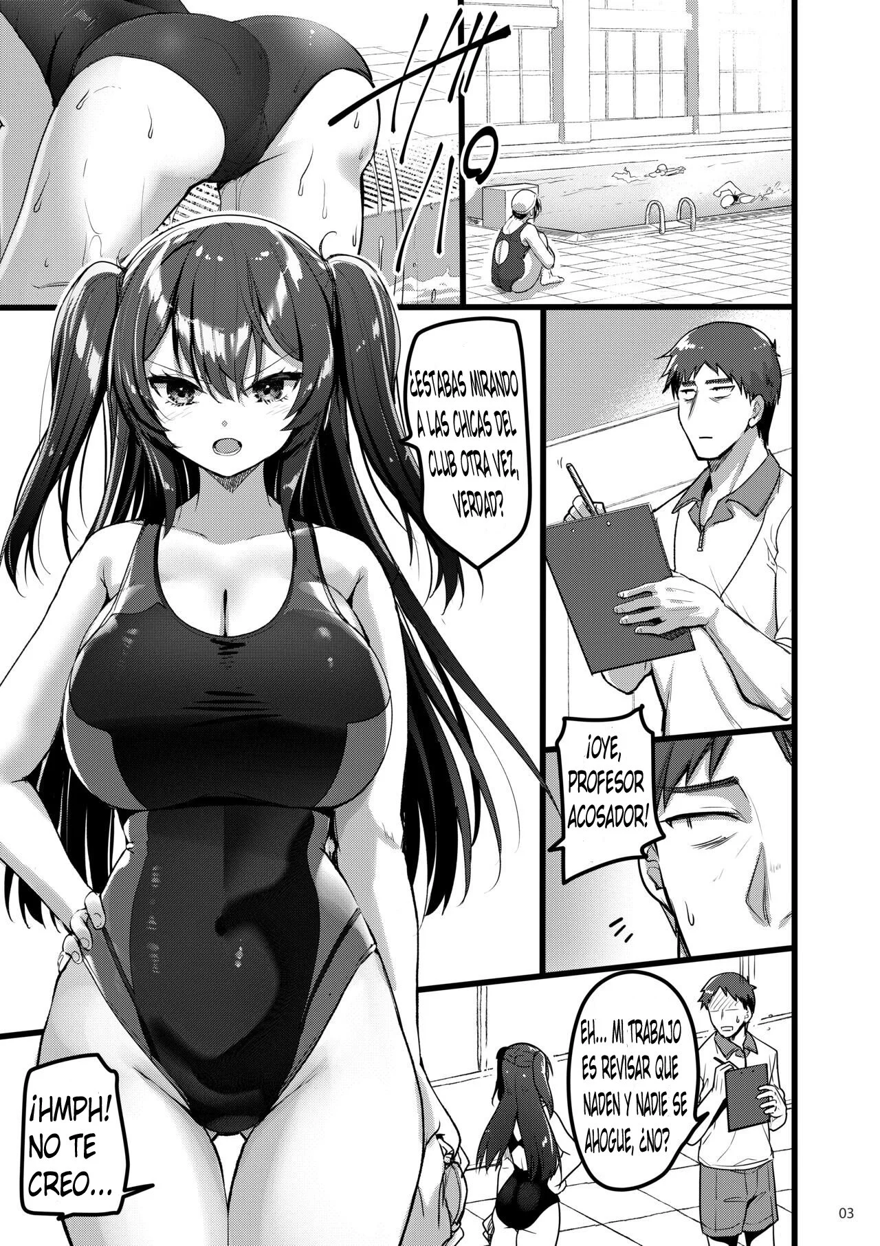 Jibun ni dake Atari ga Tsuyoi Seito ni Saiminjutsu o Kaketa Hanashi｜La Historia de Cómo Hipnoticé a una Estudiante que sólo era Mala Conmigo page 2 full