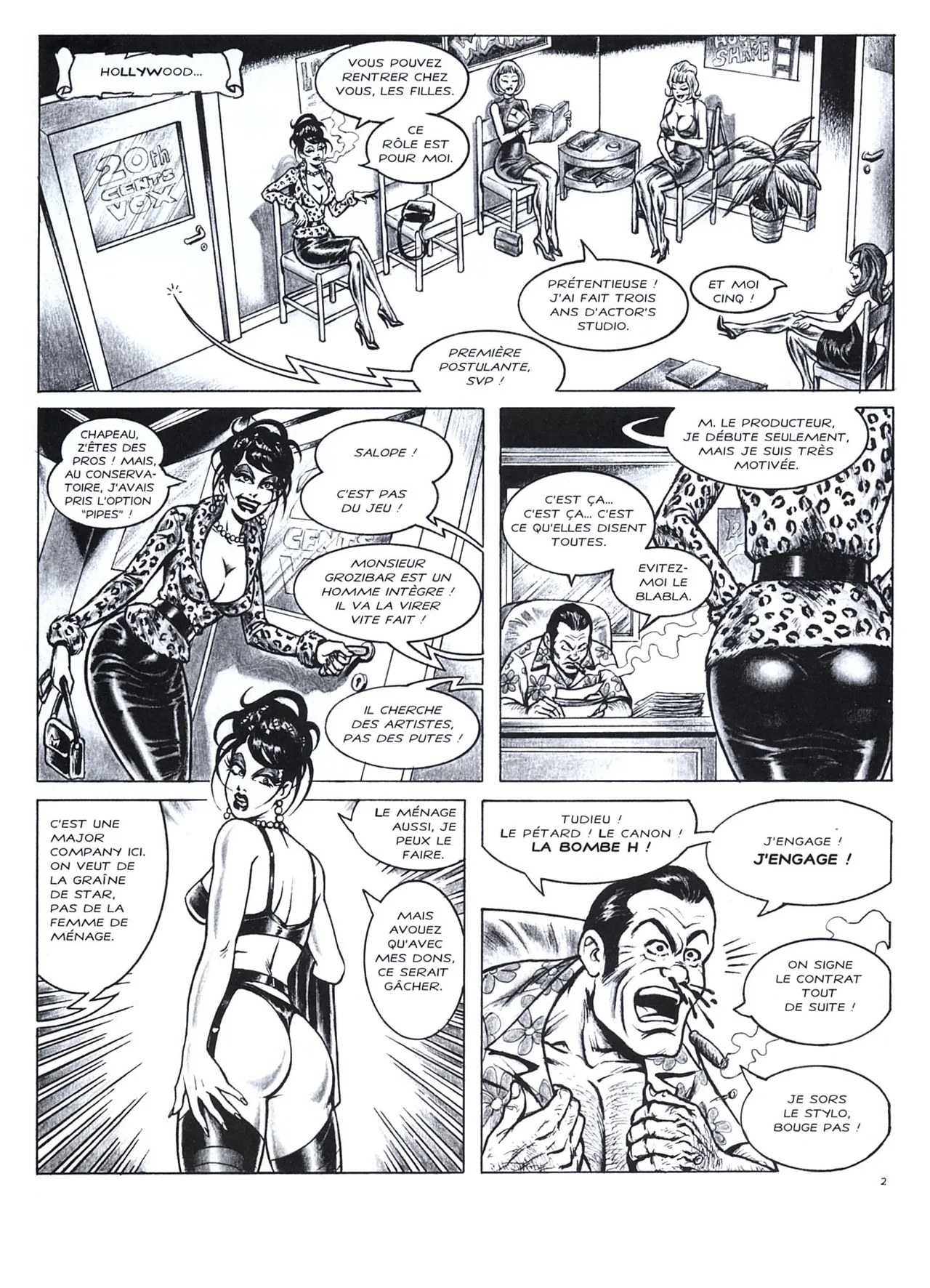 Nik Guerra &amp; Celestino Pes - Les Histoires de Magenta #02 : Magenta se fait Hollywood page 3 full