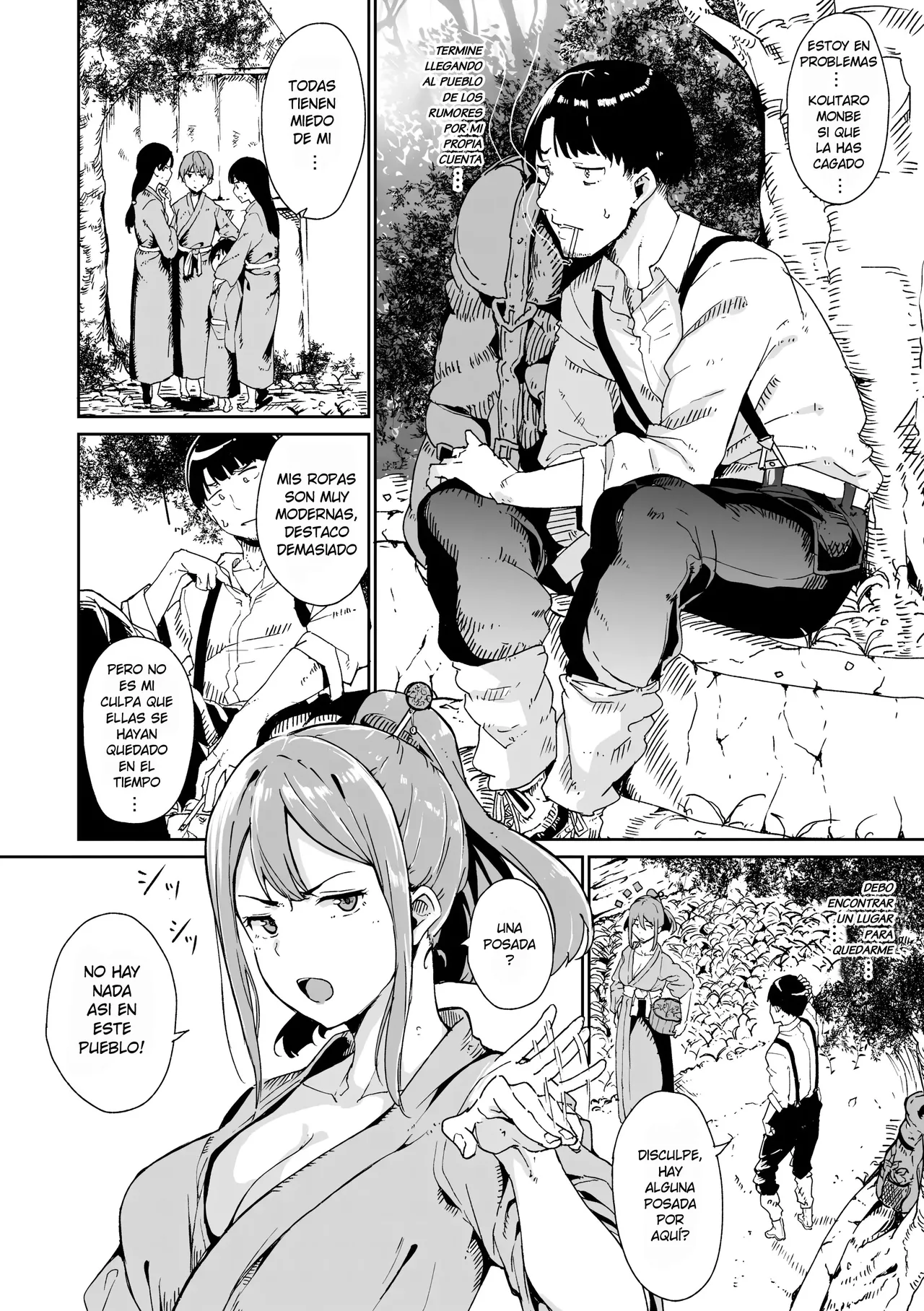 Yamitsuki Mura【Dai Ichiyo】| El pueblo Oscuro【Noche 1】 page 2 full