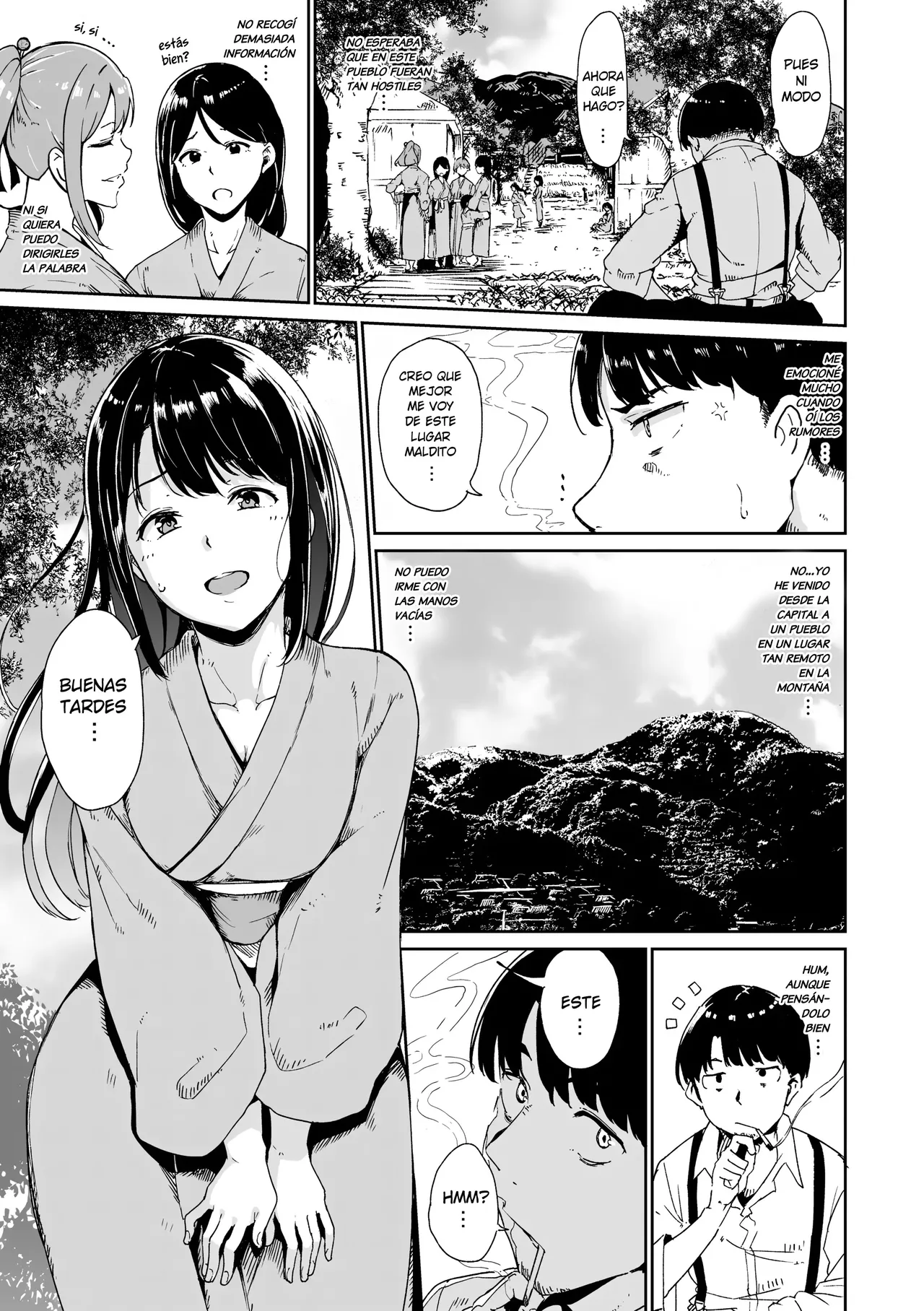 Yamitsuki Mura【Dai Ichiyo】| El pueblo Oscuro【Noche 1】 page 3 full