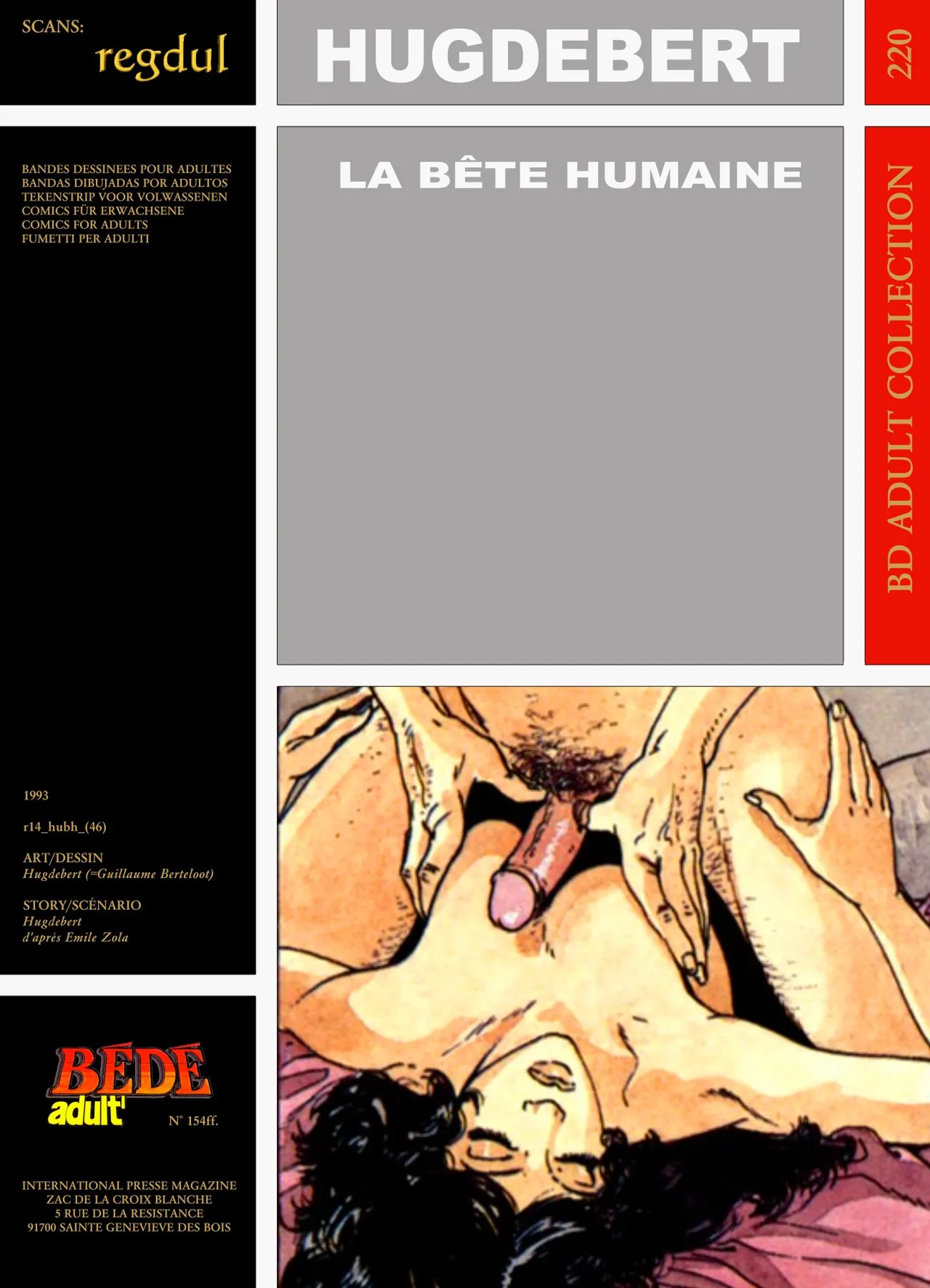 Hugdebert  &amp; Émile Zola - La Bête humaine page 1 full