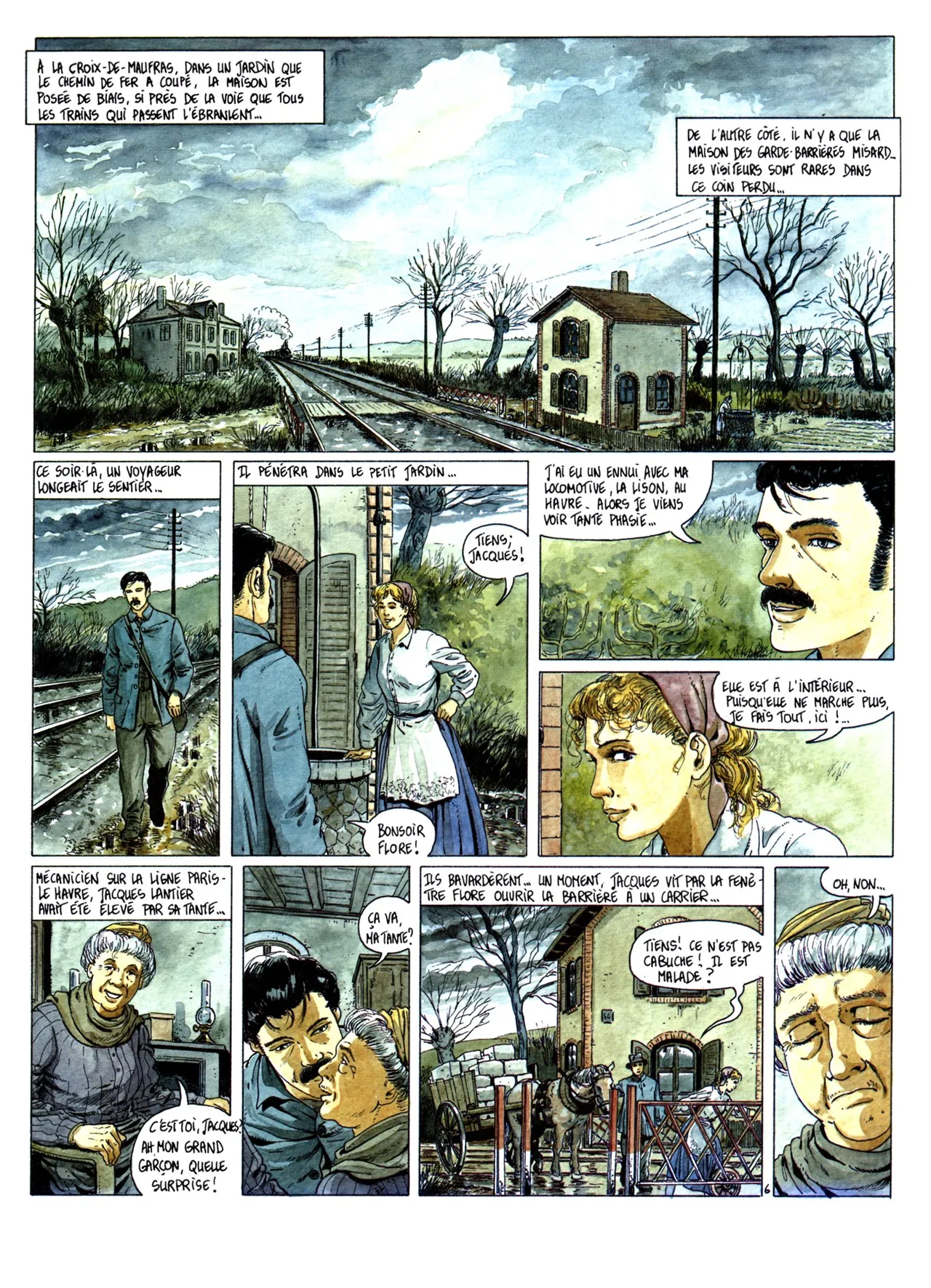 Hugdebert  &amp; Émile Zola - La Bête humaine page 7 full