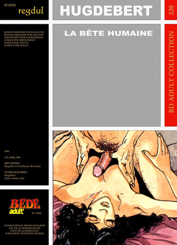 Hugdebert  &amp; Émile Zola - La Bête humaine cover