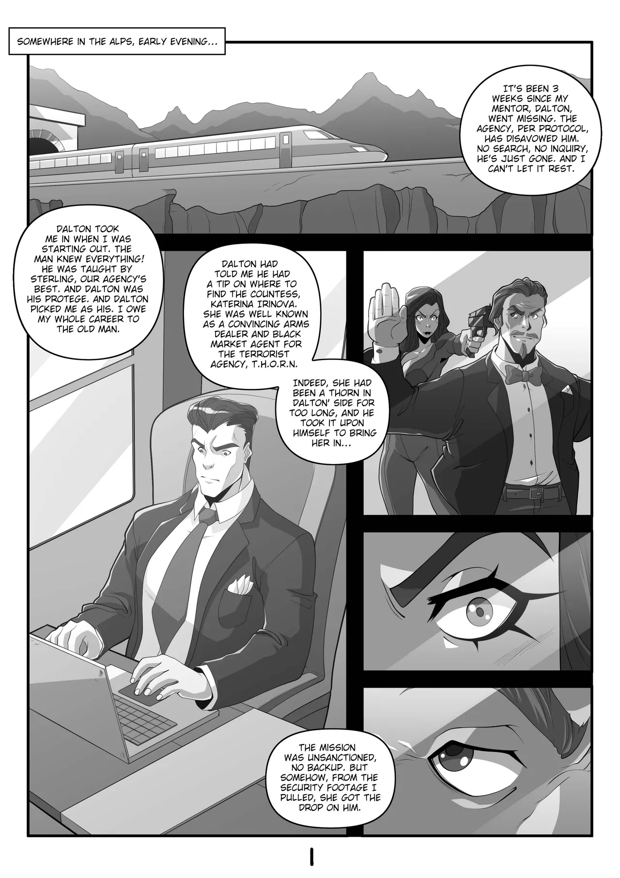 Lady Valiant Naughty Side Story - Exchange on the Glacier Express page 2 full