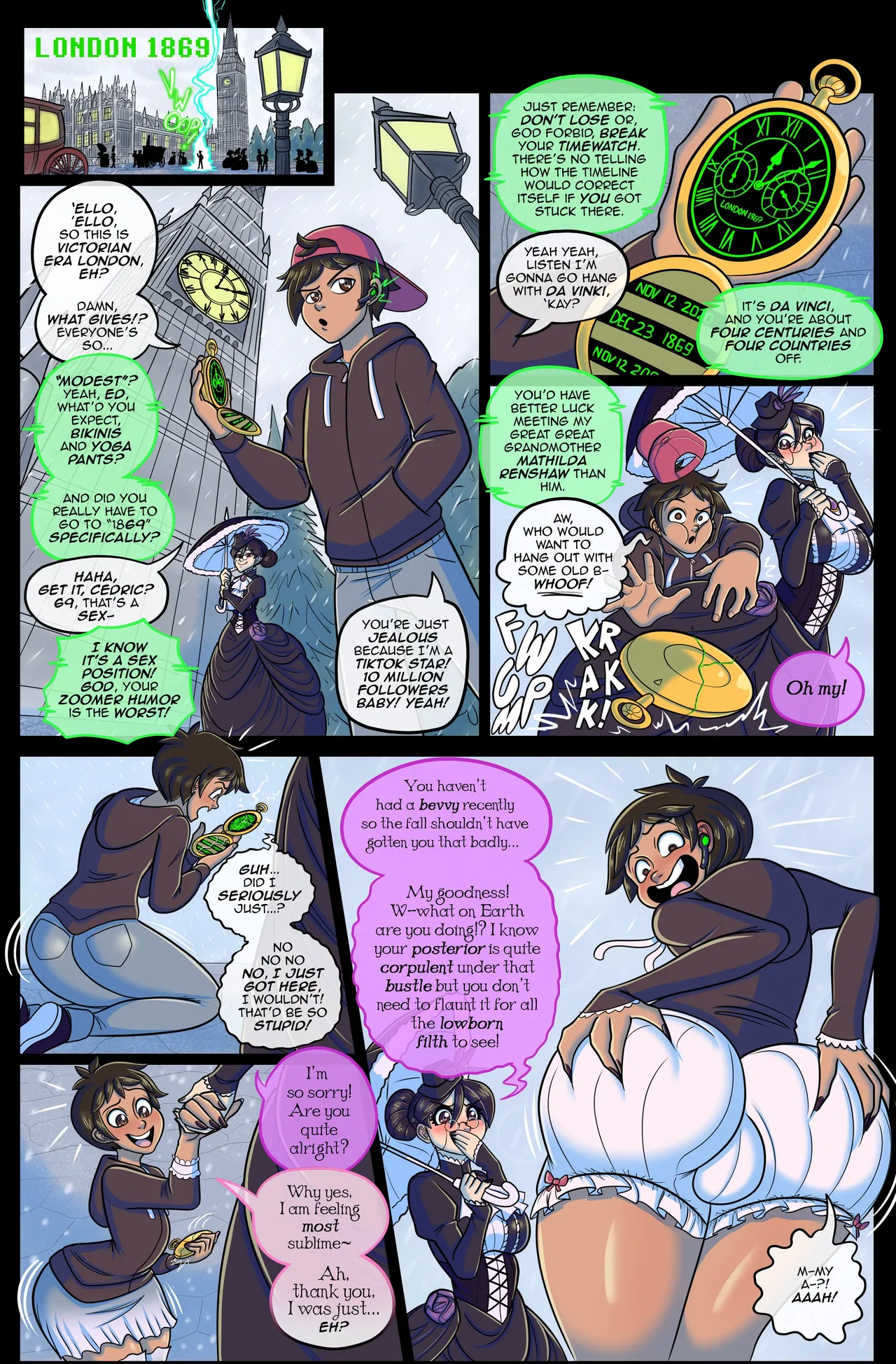 Christmas Belles page 1 full