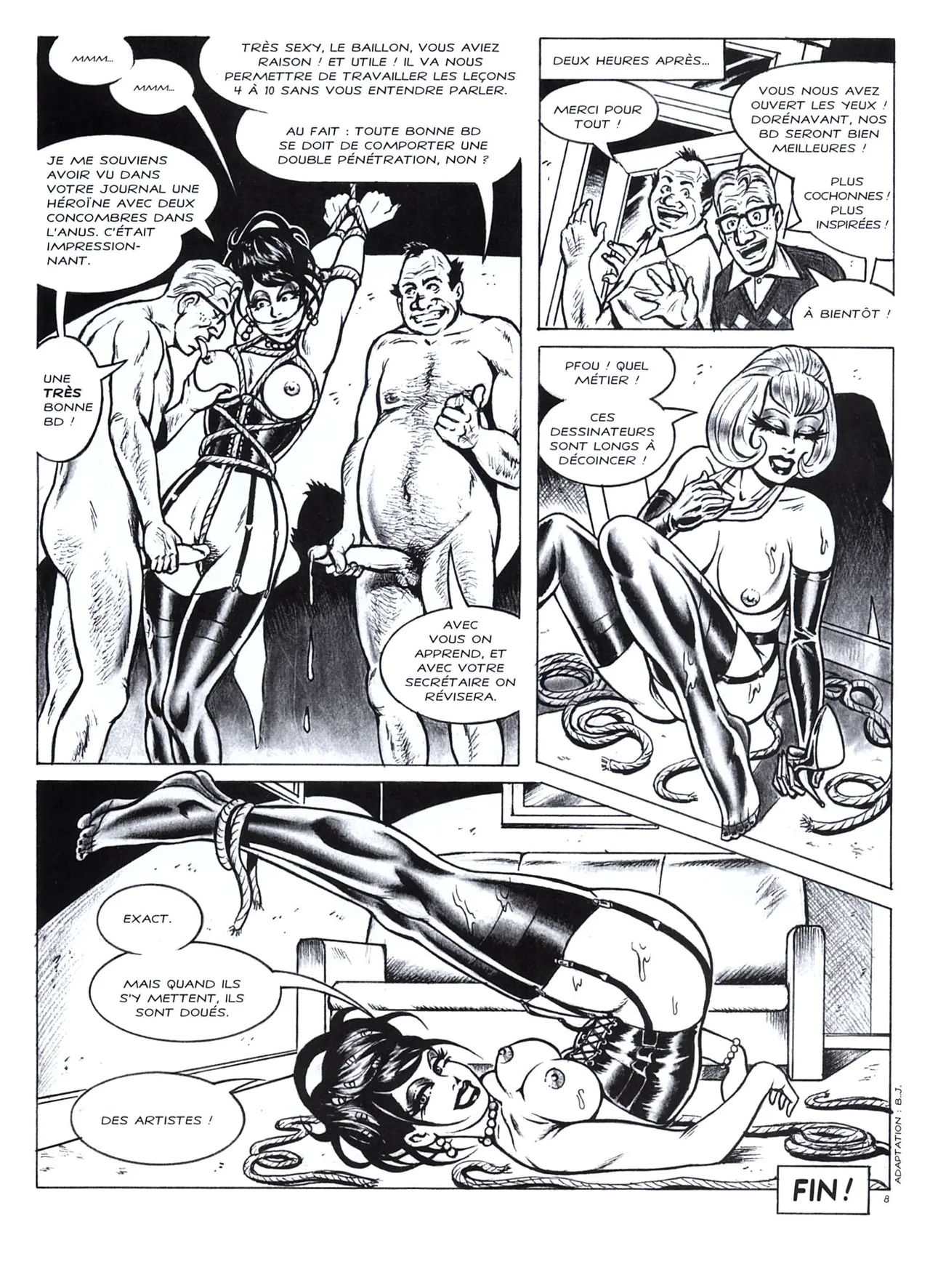 Nik Guerra &amp; Celestino Pes - Les Histoires de Magenta #06 : Une Leçon de Bande Dessinée page 9 full