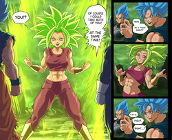 [Pepper n' Salt] Kefla VS Goku & Vegeta (Dragon Ball Super)
