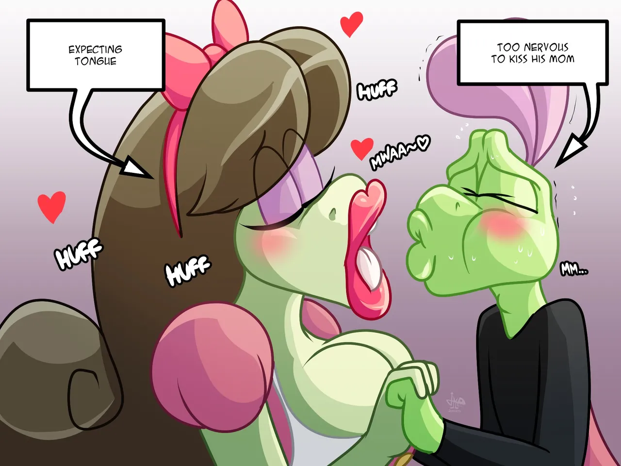 She's Expecting Tongue page 3 full