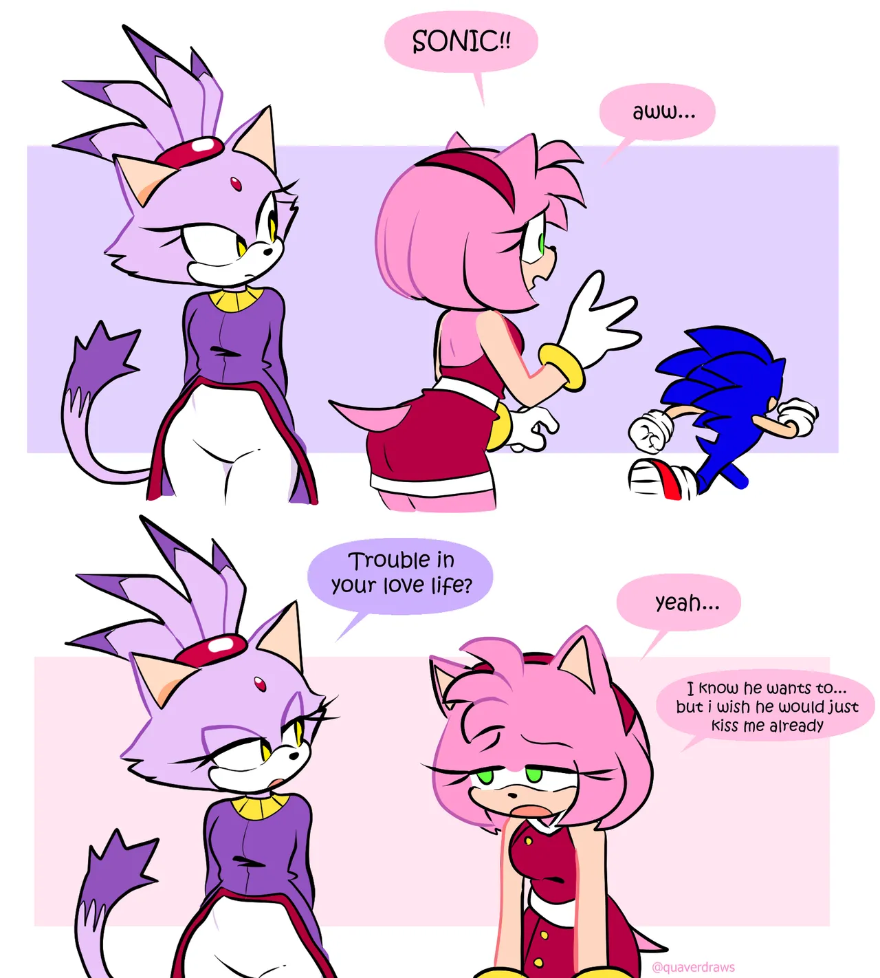 Amy x Blaze page 1 full