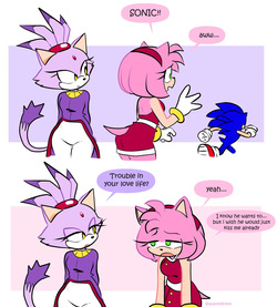 [QuaverDraws (QuaverNSFW)] Amy x Blaze
