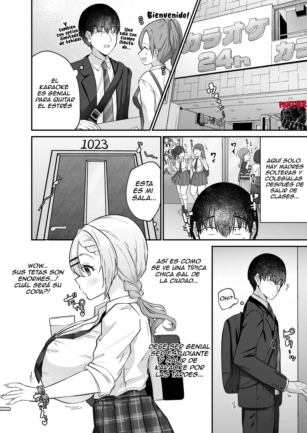 Hitokara Ittara Tonari no Gal JK to Pakokara ni Natta Ken | Fui a un karaoke y terminé acostándome con la chica de la habitación de al lado page 3 full