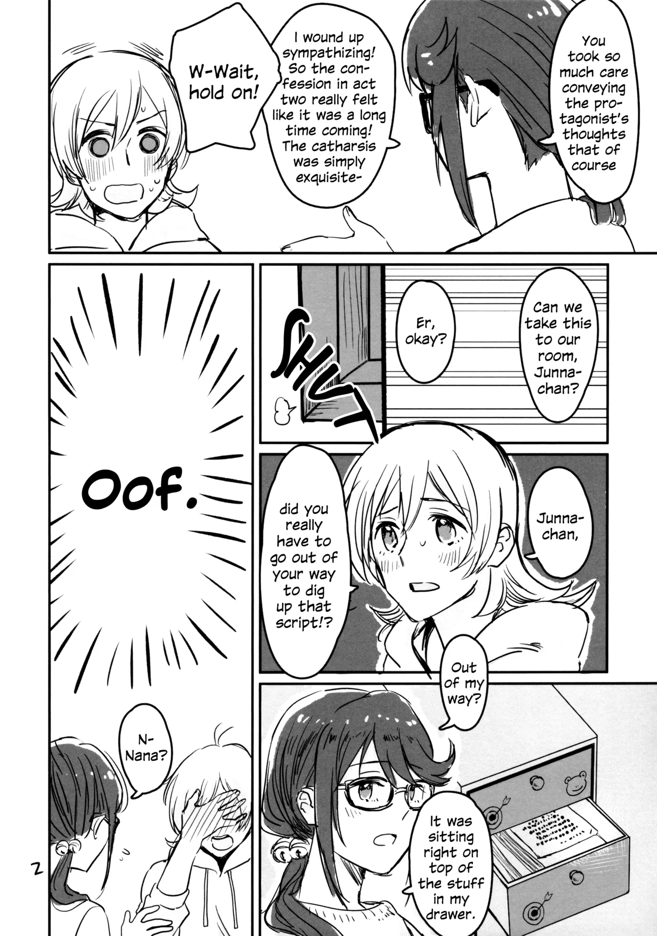 Kokuhaku wa "Title Mitei" | Untitled Confession page 3 full