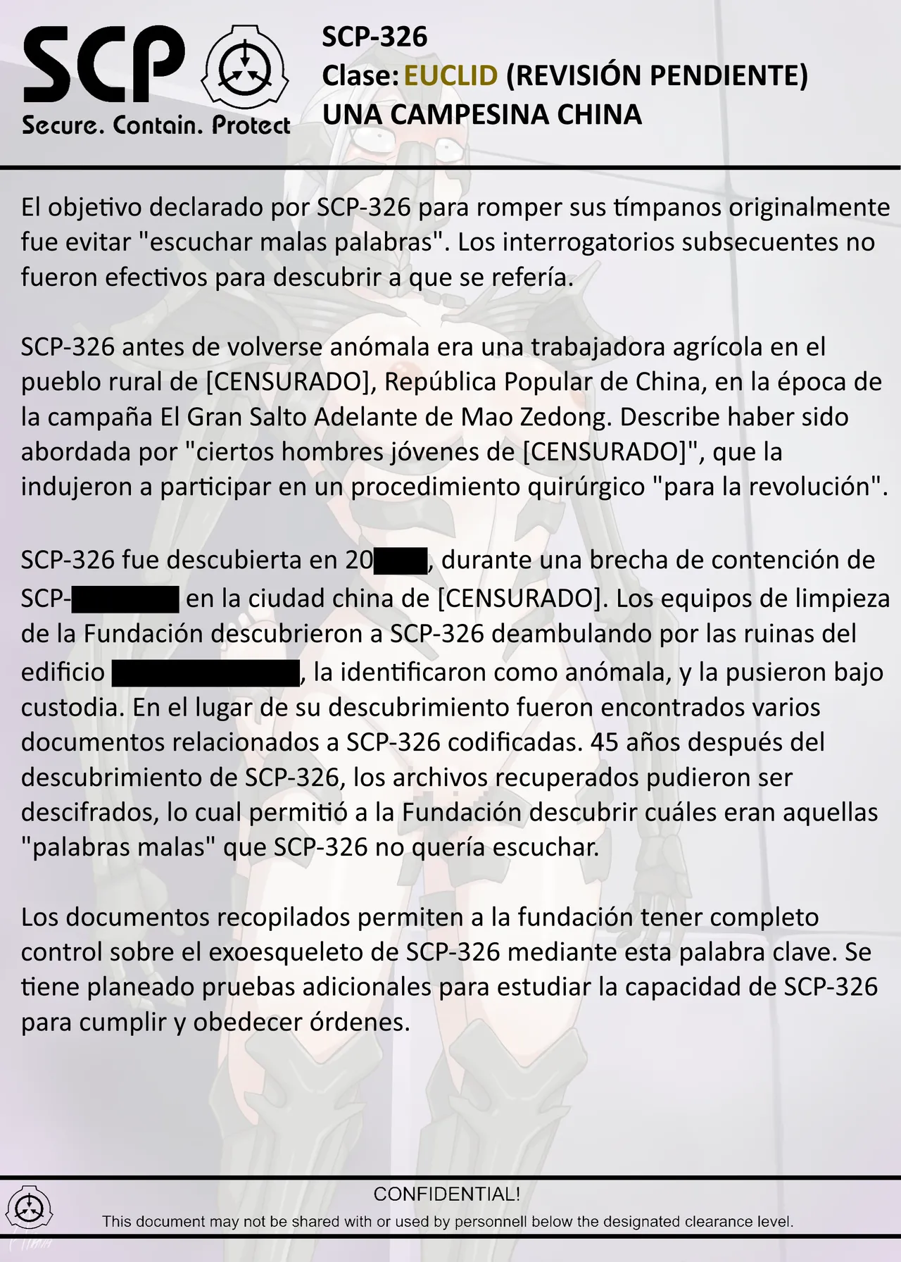 SCP-326 "CHINESE PEASANT" page 9 full