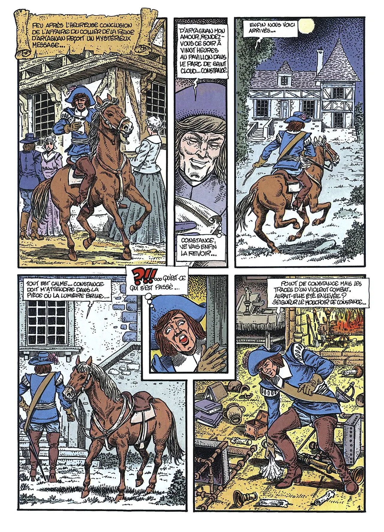 Mancini  &amp; Alexandre Dumas - Les trois Mousquetaires #2 page 2 full