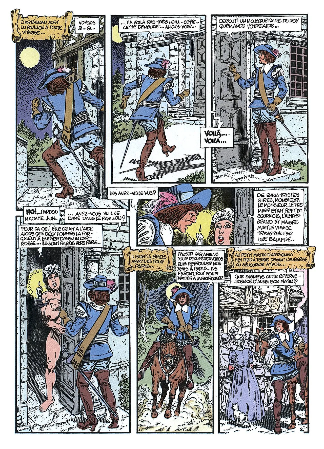 Mancini  &amp; Alexandre Dumas - Les trois Mousquetaires #2 page 3 full