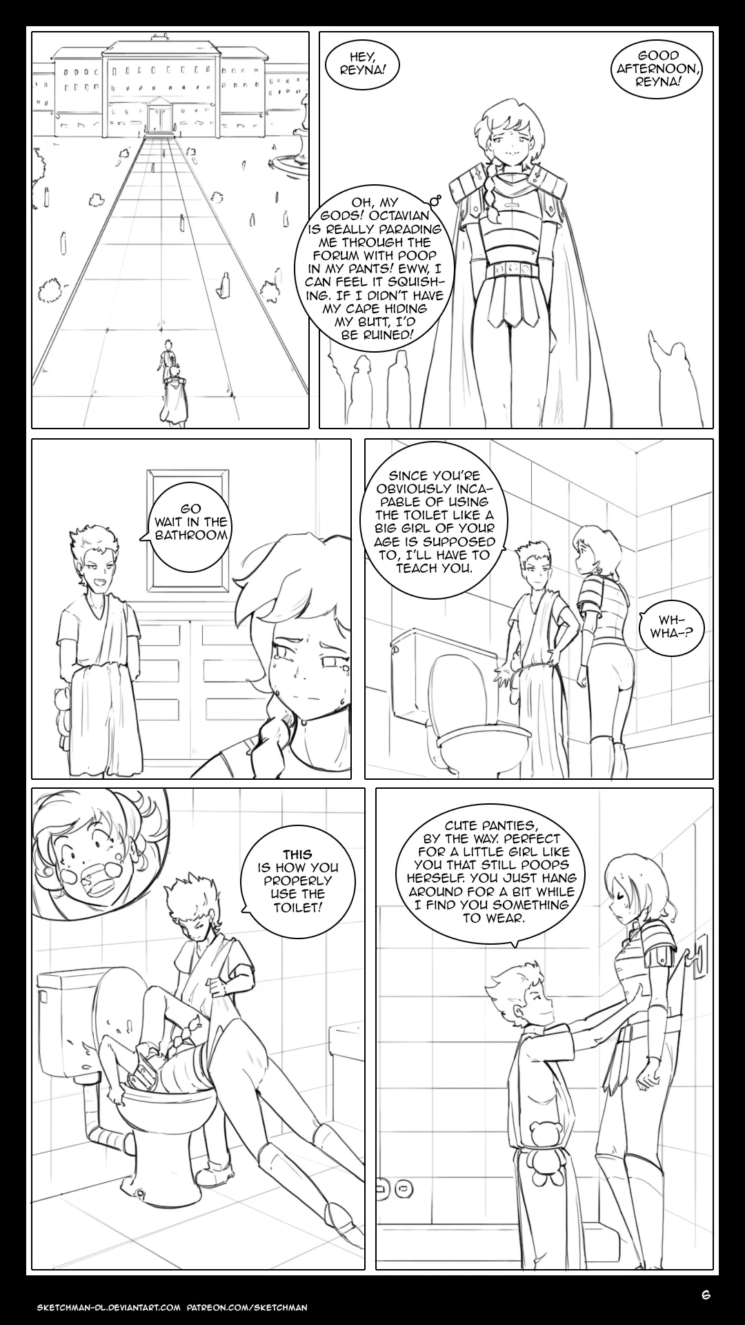 Commission: Messy Praetor page 10 full