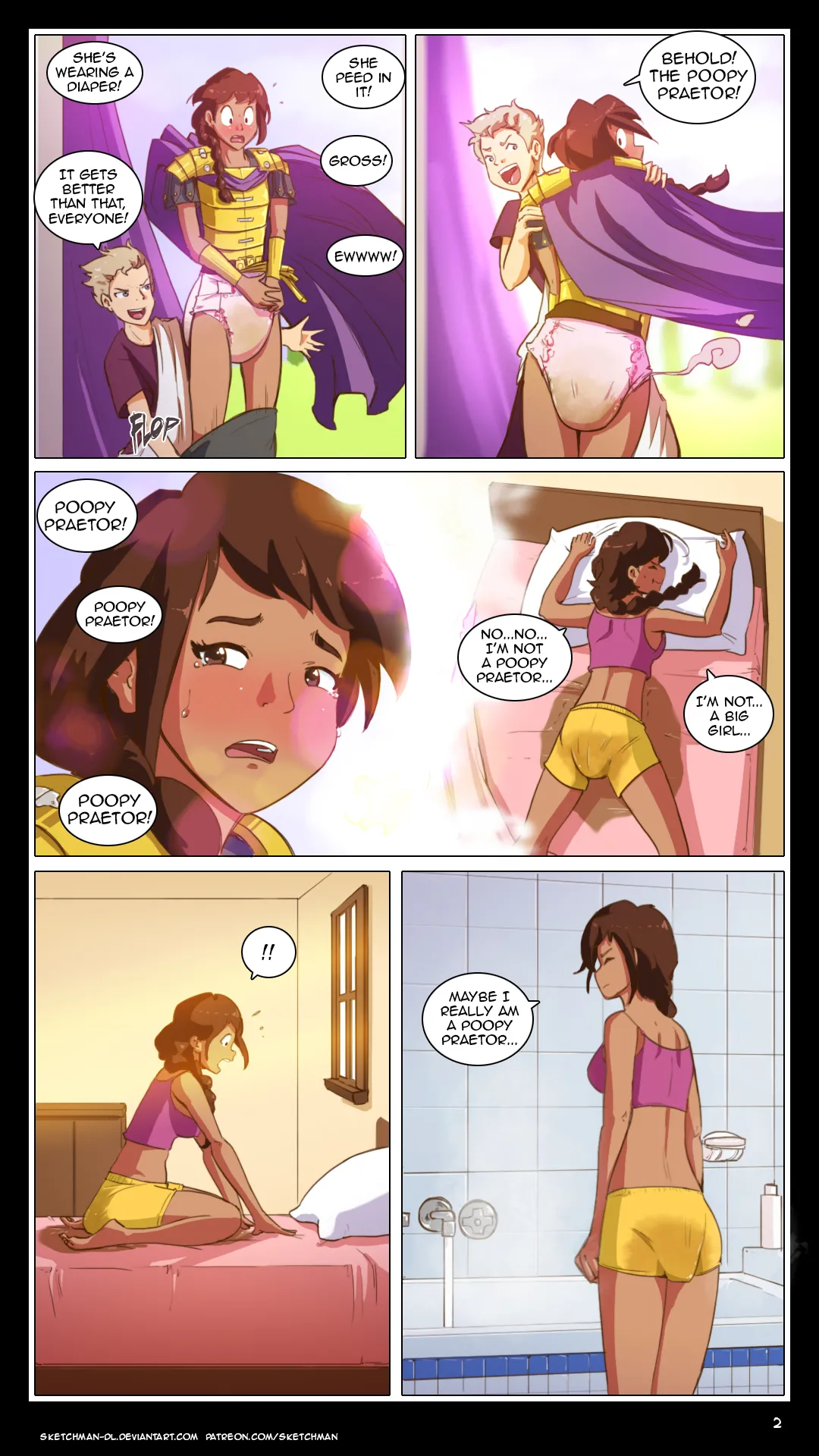 Commission: Messy Praetor page 2 full