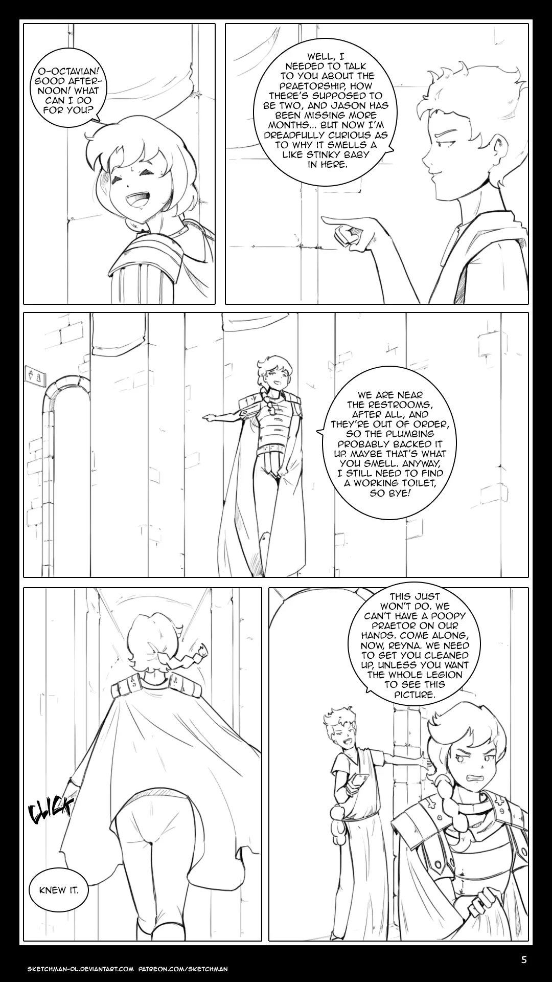 Commission: Messy Praetor page 8 full
