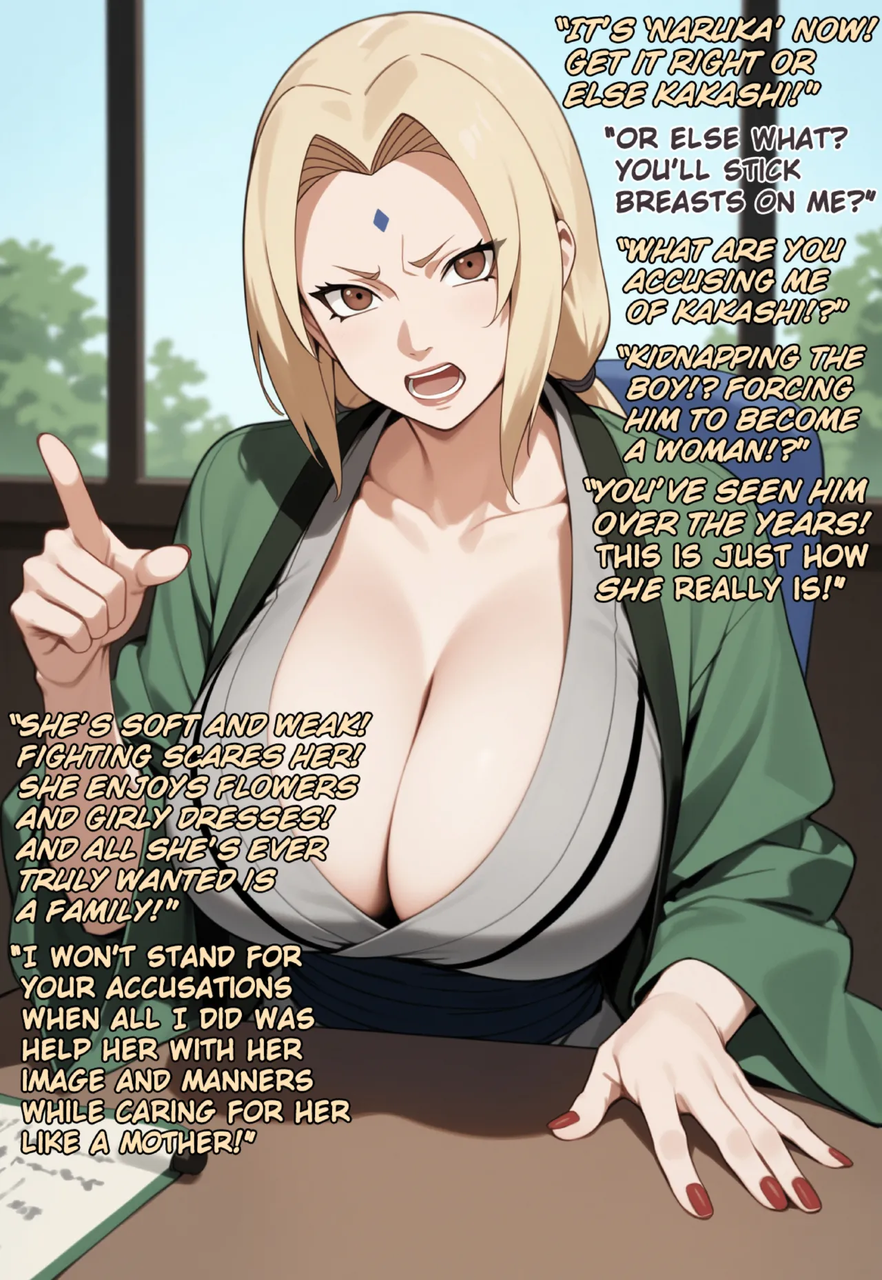 Tsunade's Special Training page 6 full