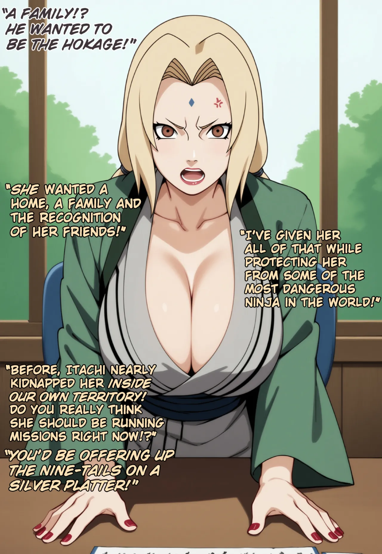 Tsunade's Special Training page 7 full