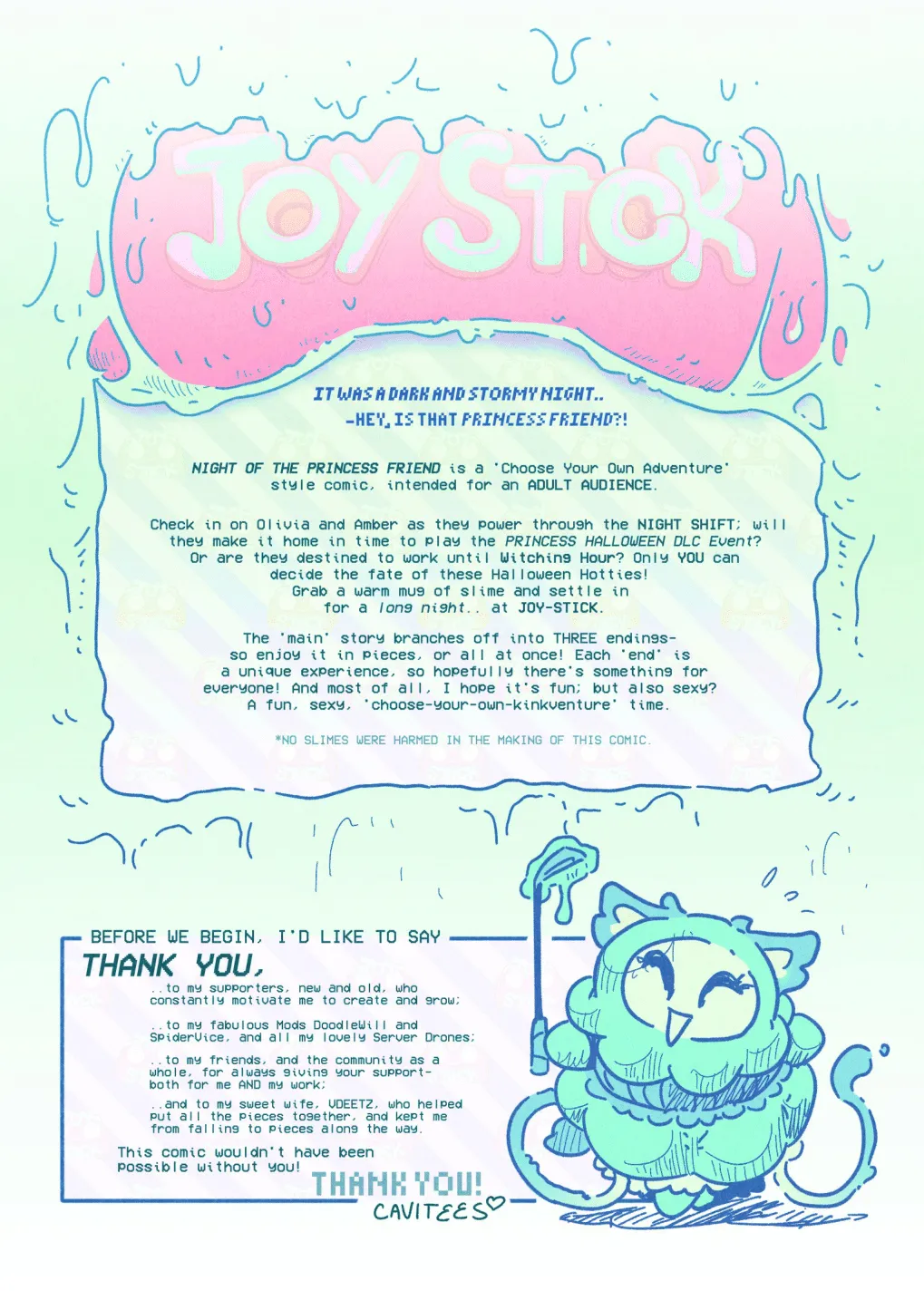 Joy-Stick 4: Night of the Princess Friend page 4 full