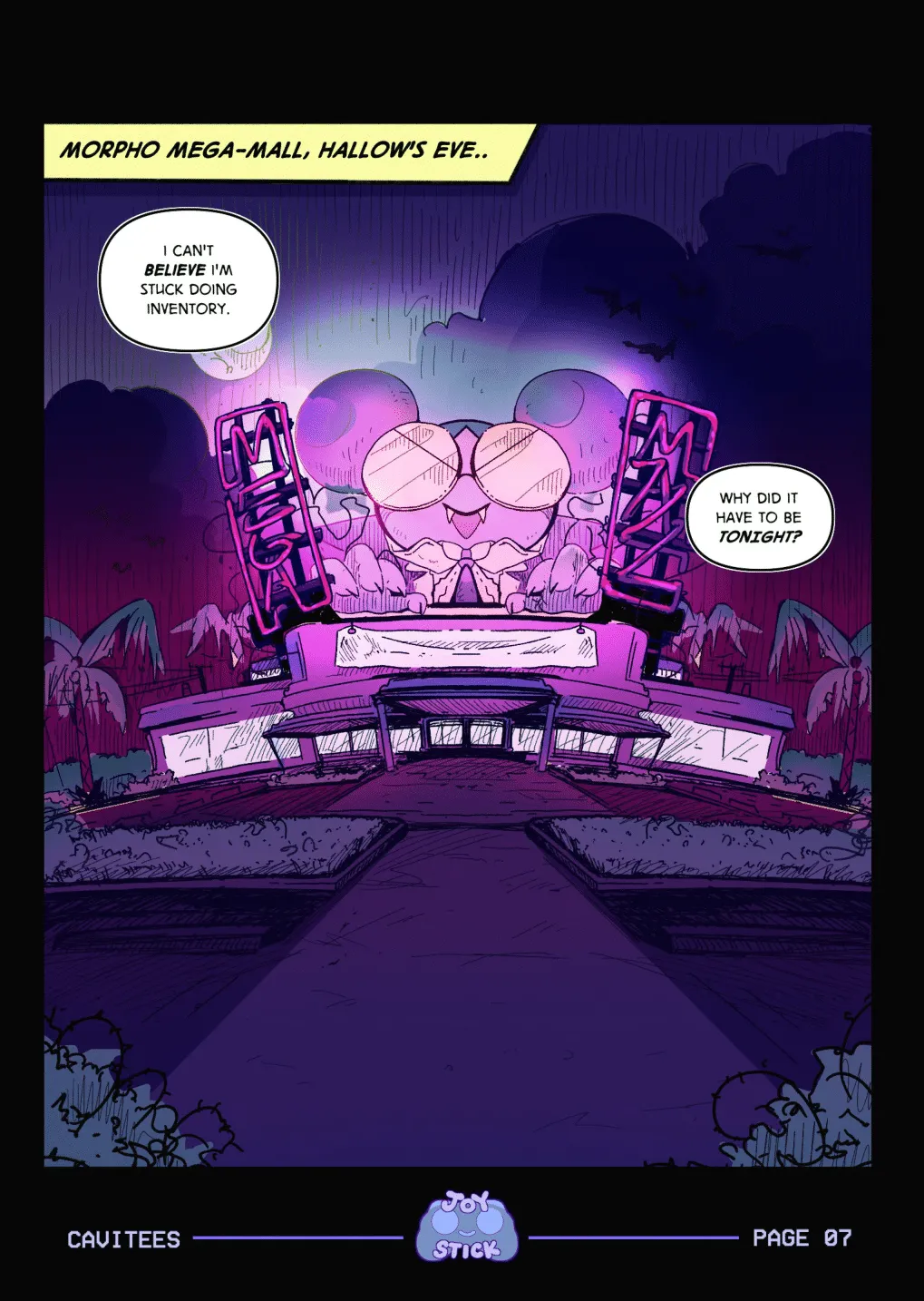Joy-Stick 4: Night of the Princess Friend page 7 full