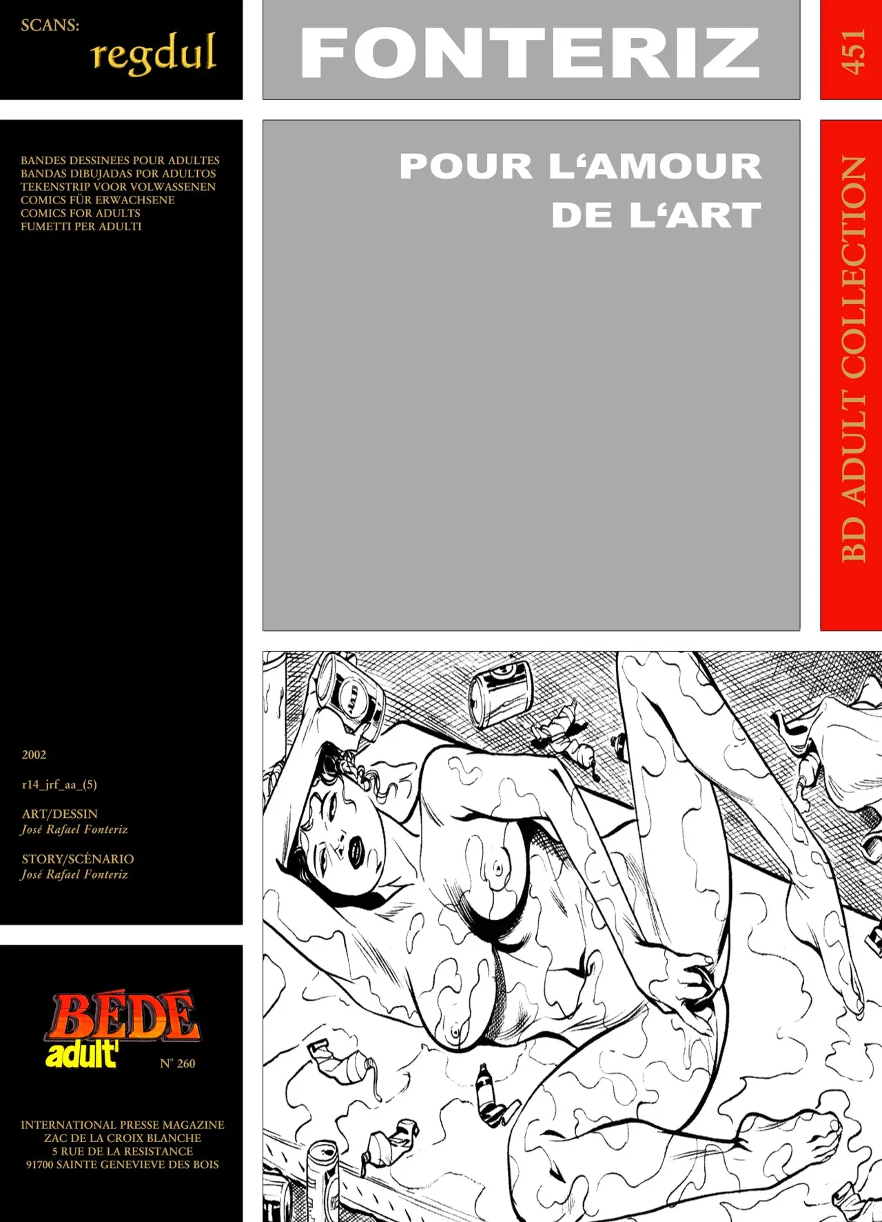 José Rafael Fonteriz - Pour l'amour de l'art page 1 full