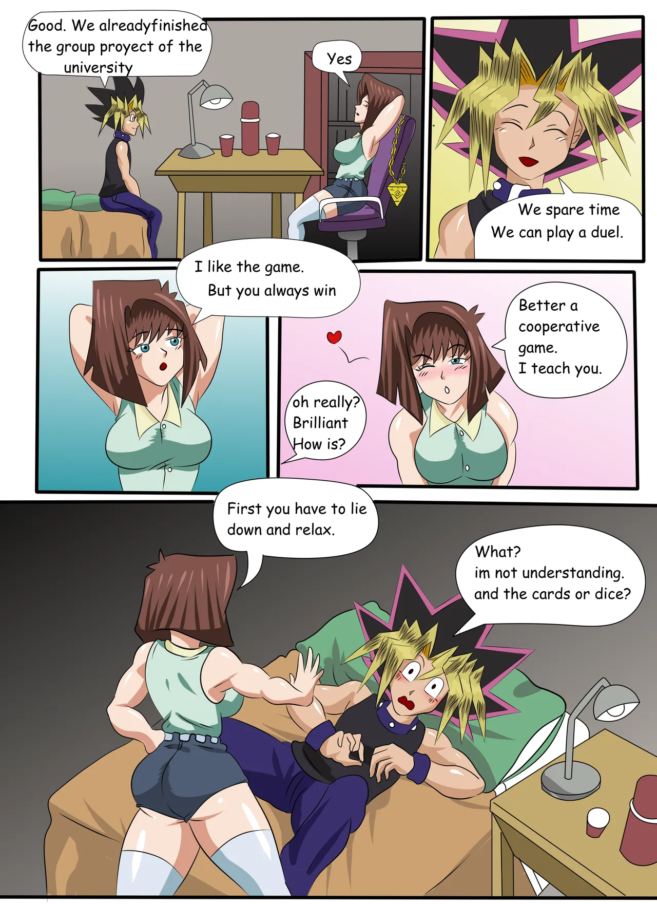 The New Game page 2 full