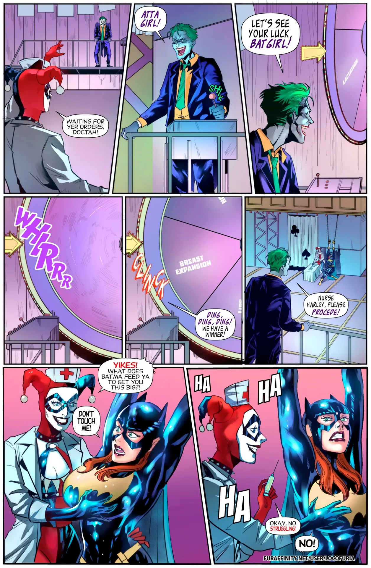 The joke's on Batgirl page 10 full