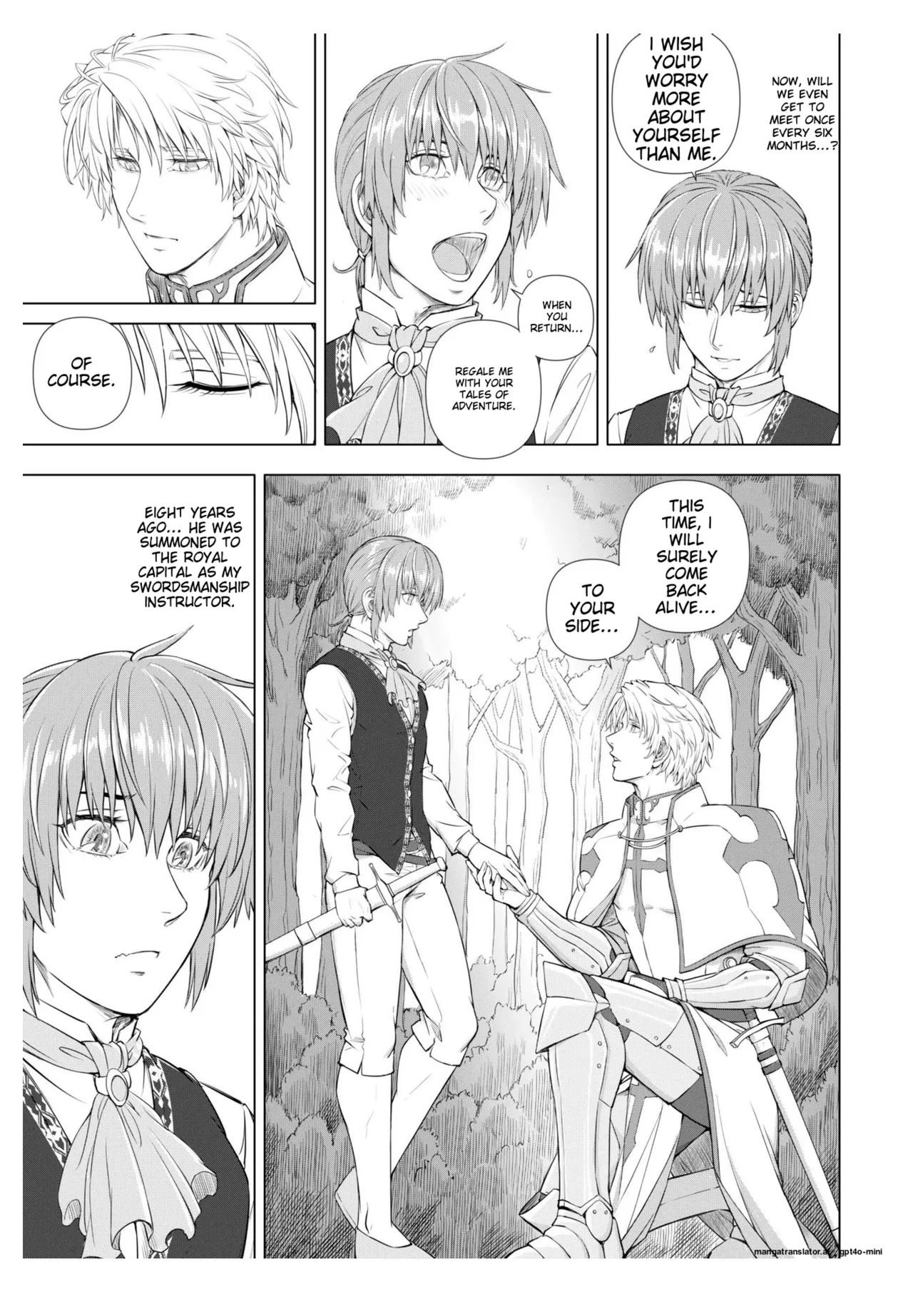 The Knight and the Prince's Secret Night page 9 full