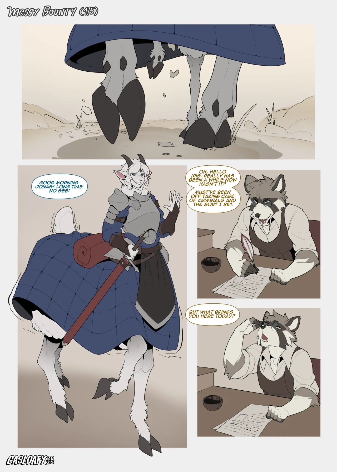 Messy Bounty page 1 full