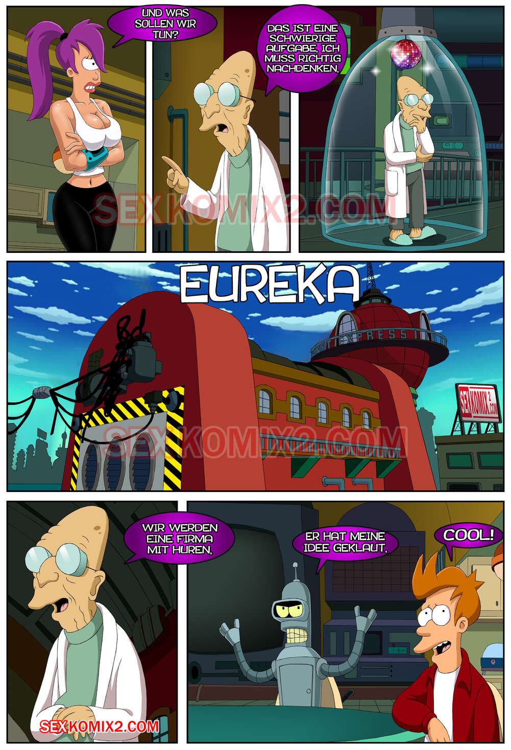 Futurama. Interplanetarer Sex. by sexkomix2.com page 3 full