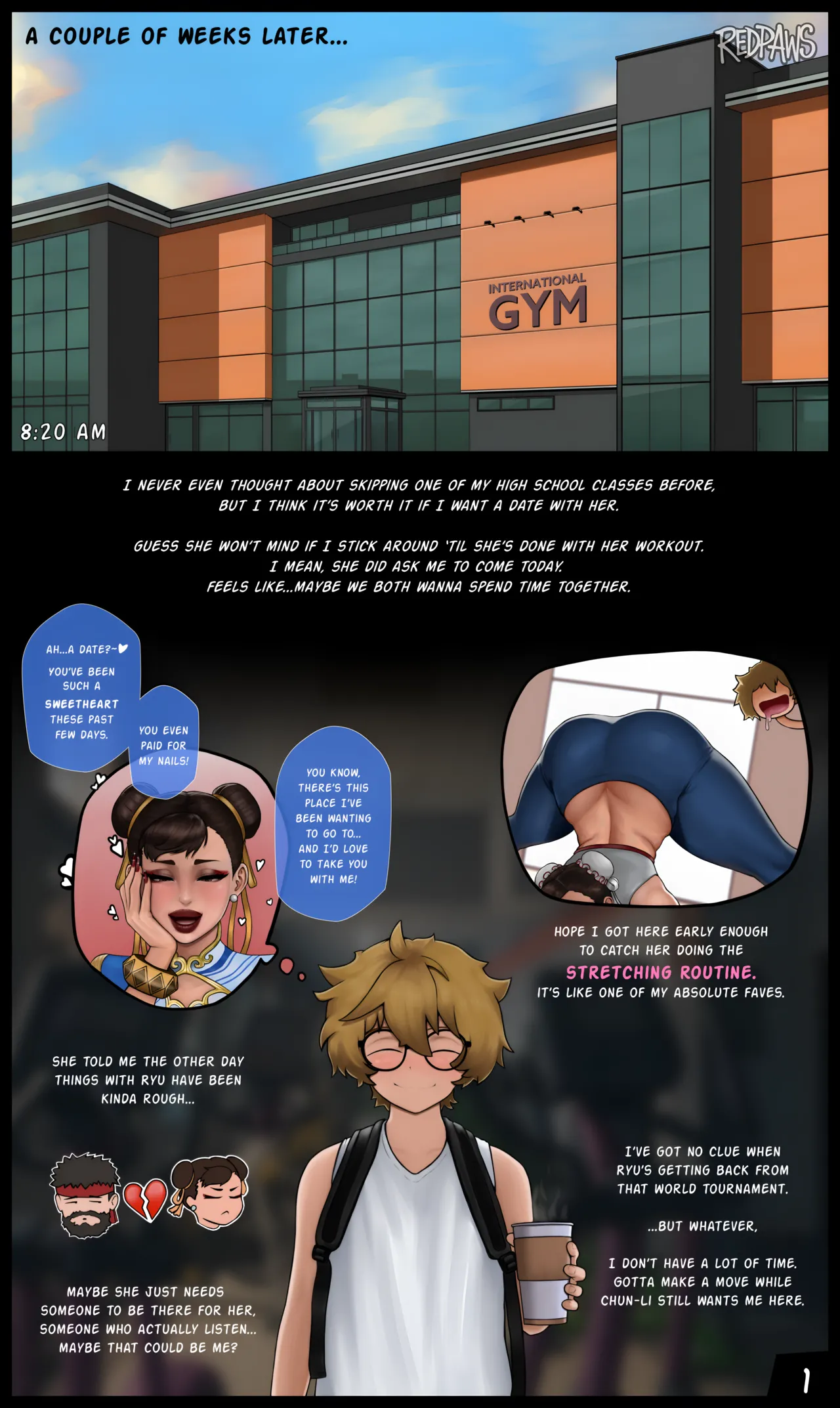 Chun-Li’s Training Episode 2 REDPAWS page 1 full