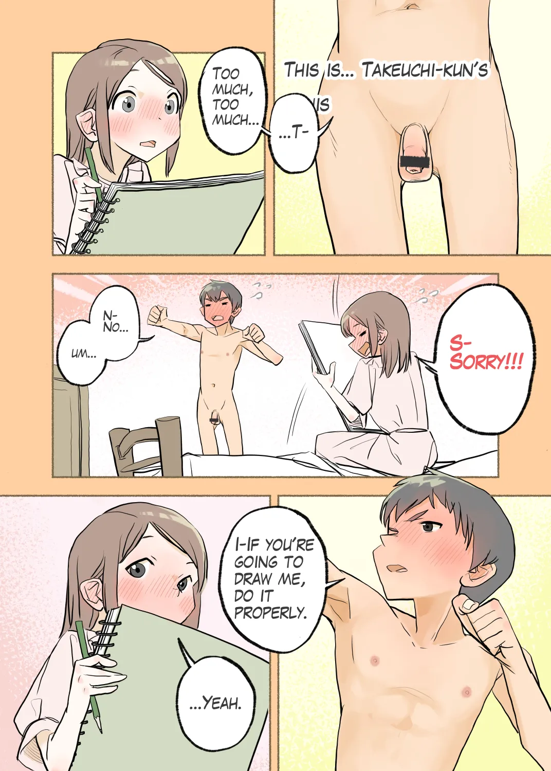 005 - Nude drawing in the fall page 2 full