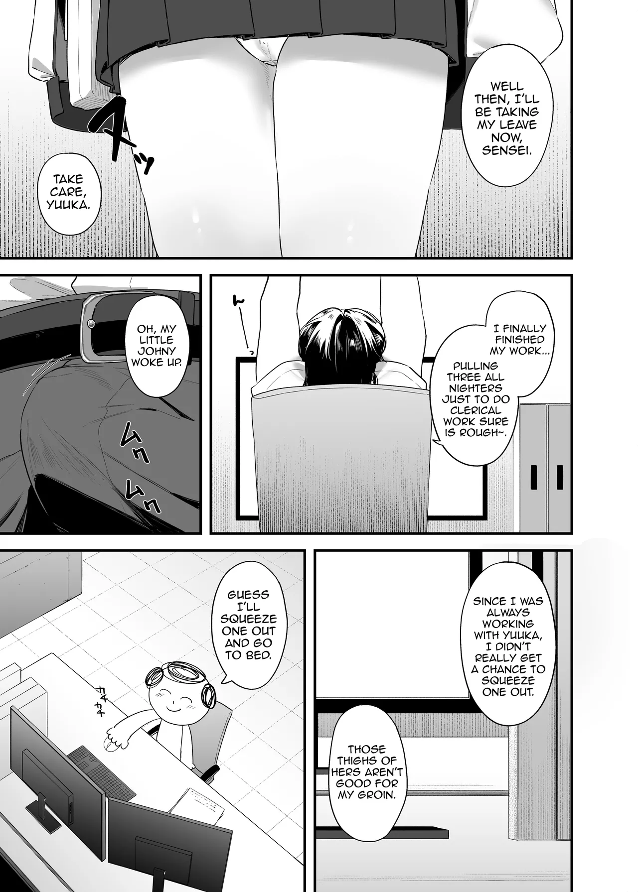 Sensei OJikan Itadakimasu Ne | I'll be taking a moment of your time, Sensei. page 2 full