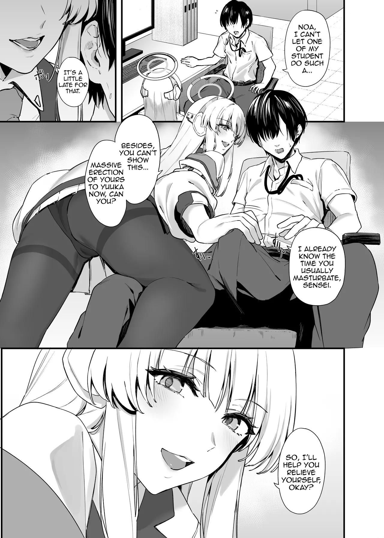 Sensei OJikan Itadakimasu Ne | I'll be taking a moment of your time, Sensei. page 4 full