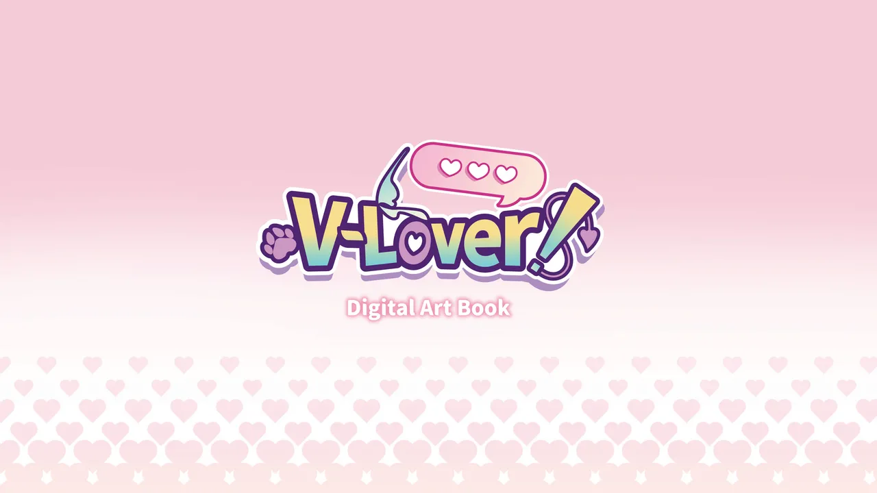 V-LOVER!Digital Art Book Simplified page 2 full