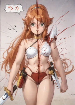 [Pixiv] 理性的疯子 (110513297) 超次元伝説ラル２のキャロンが [AI 生成] [AI Generated]
