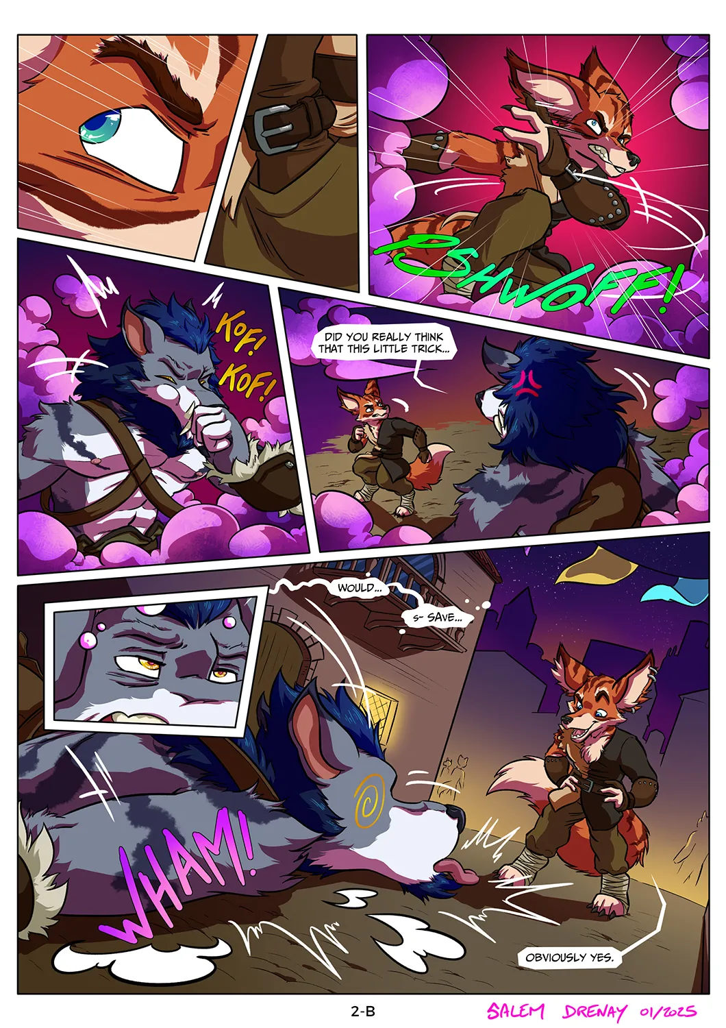Thunder&amp;Shadow page 6 full