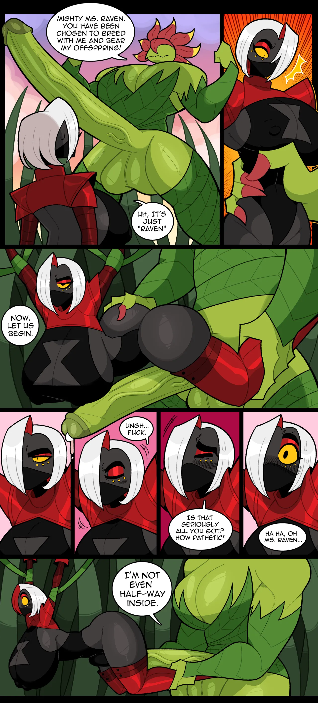 Spider and Plant page 1 full