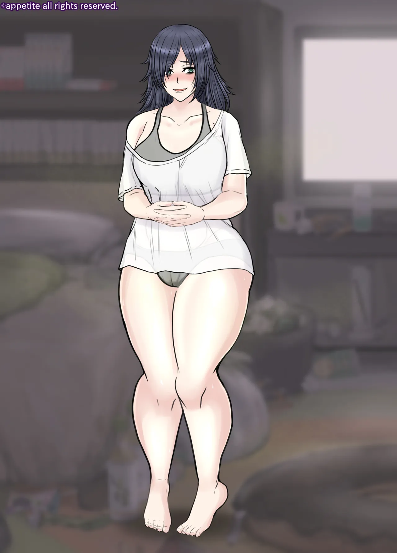 Bitchi ni natte nyūgēmu henka no katei CG-shū page 9 full